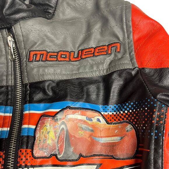 Disney Cars Lightning McQueen Vintage Y2K Racing Jacket - Picture 4 of 6